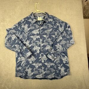 Tommy Bahama Jeans Island Crafted Floral Button Up Shirt - Men's‎ 3XL